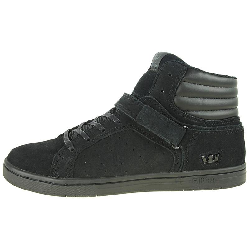 Buty Supra SUPRANO HIGH - Sneakersy Wysokie Męskie - Czarne (RTKU-12547)